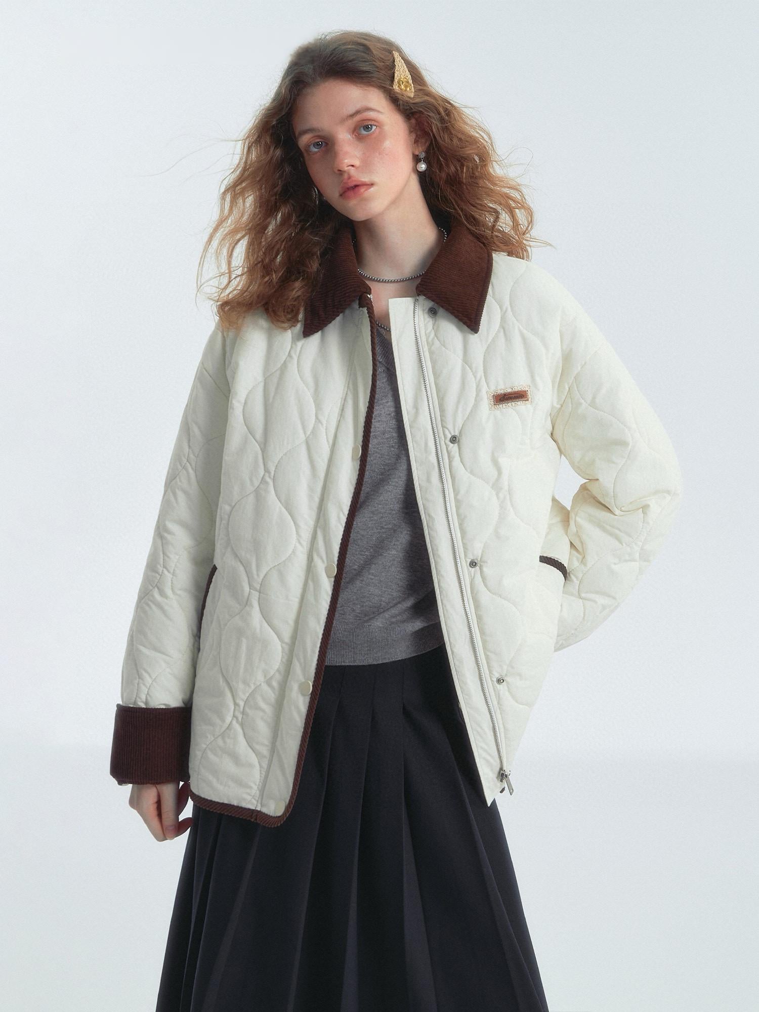 Winter Quilted Puffer Jacket