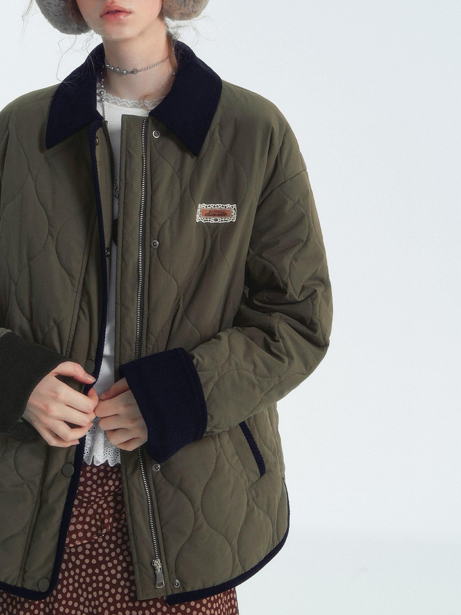 Winter Quilted Puffer Jacket