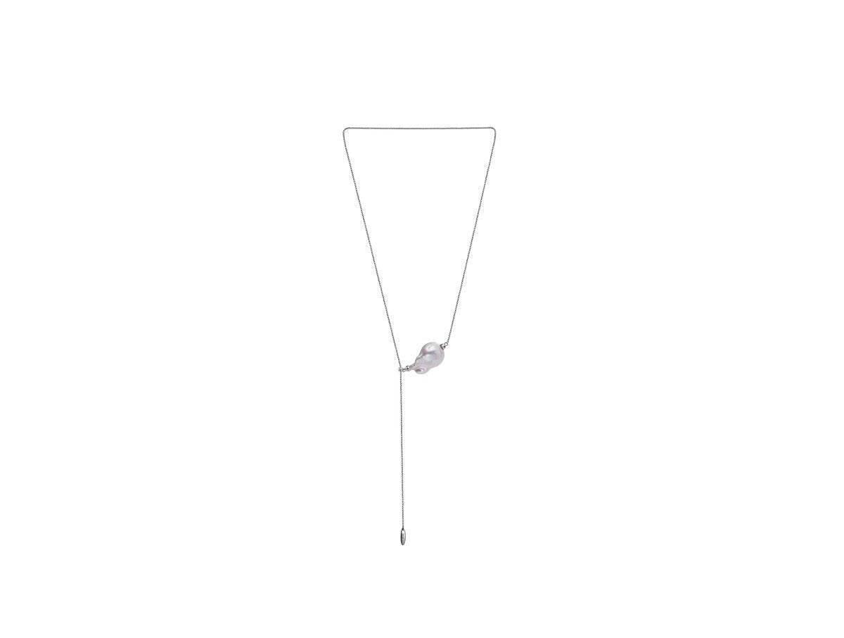Baroque Pearl Chain Necklace