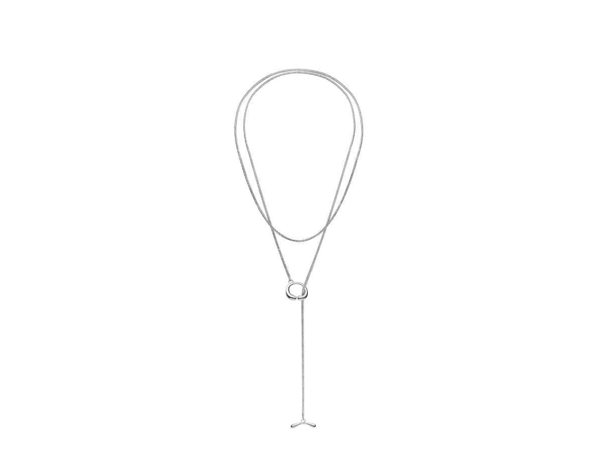 Long Chain OT Clasp Necklace