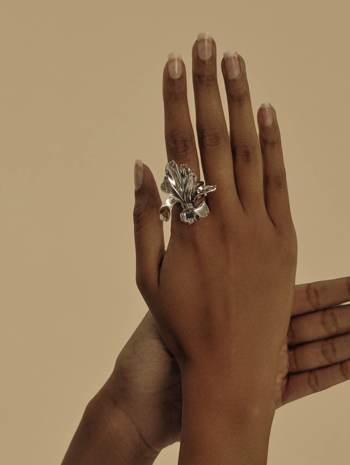 Orchid Romantic Open Ring